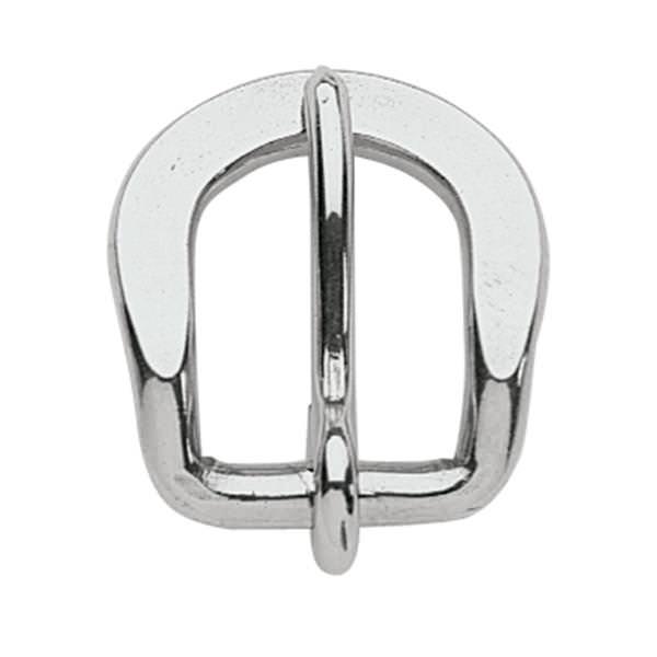 Flat Buckle Stainless Steel, 1-3/4"