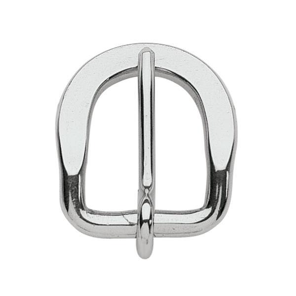 Flat Buckle Stainless Steel, 3/4"