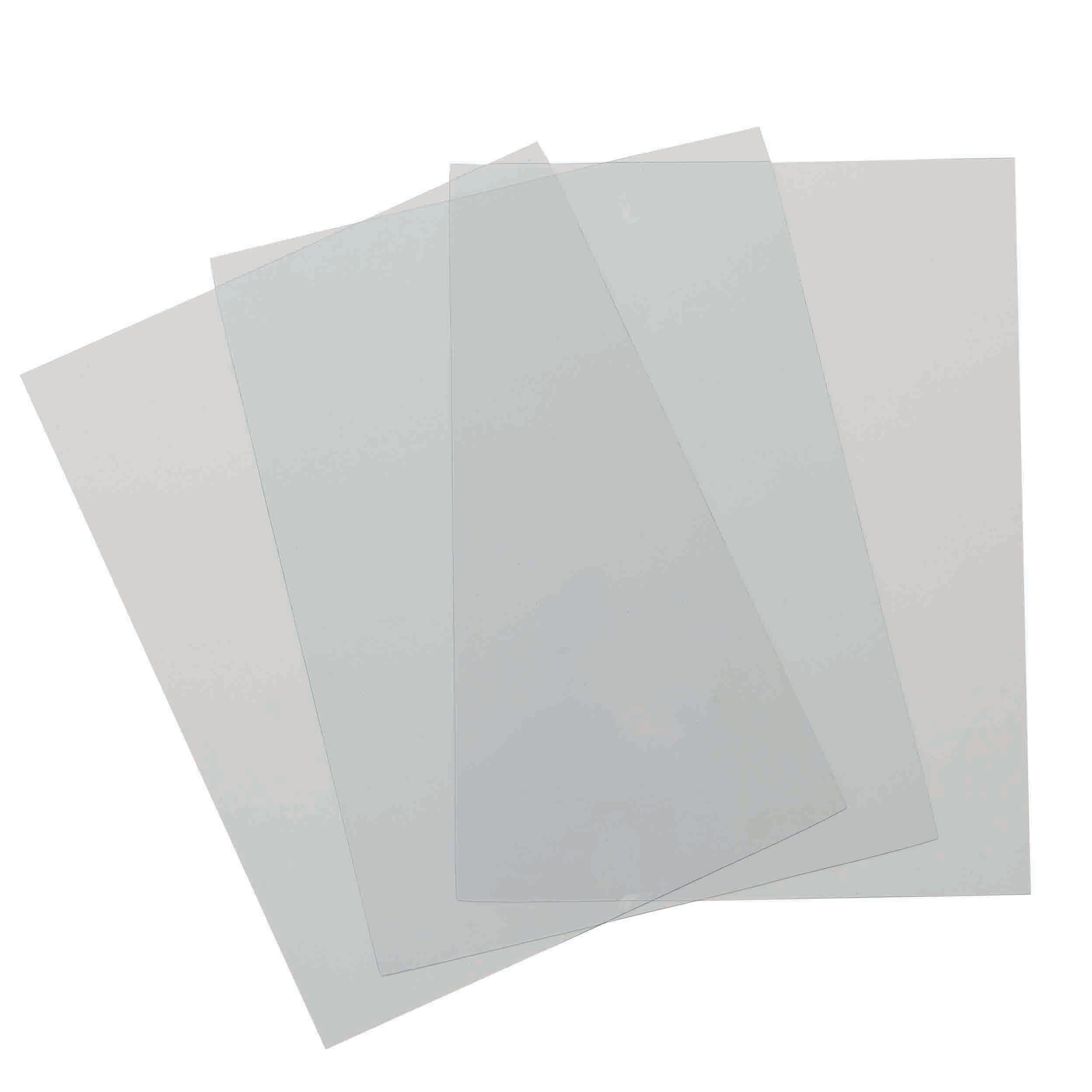 Clear Plastic Sheet, 8-1/2