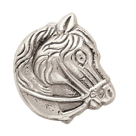 Shaped Horsehead Rosettes Stainless Steel, 1-1/4"