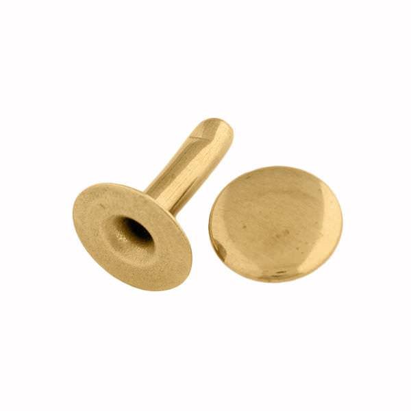 Solid Brass Rivets For Leather
