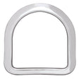 Beveled Saddle Dee Stainless Steel, 2-1/2"