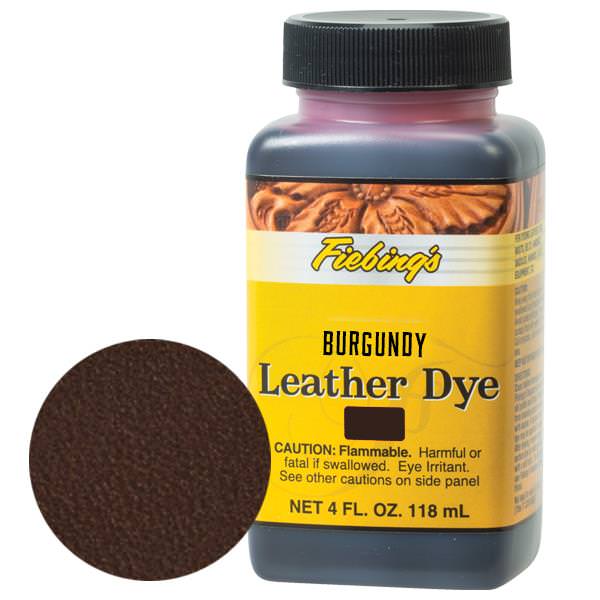 Fiebing's Leather Dye, Cordovan - 4 oz bottle