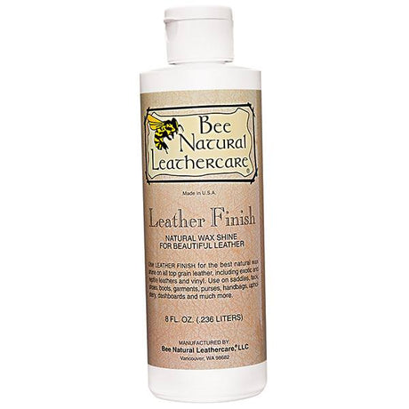 Bee Natural Leather Finish, 8 oz.