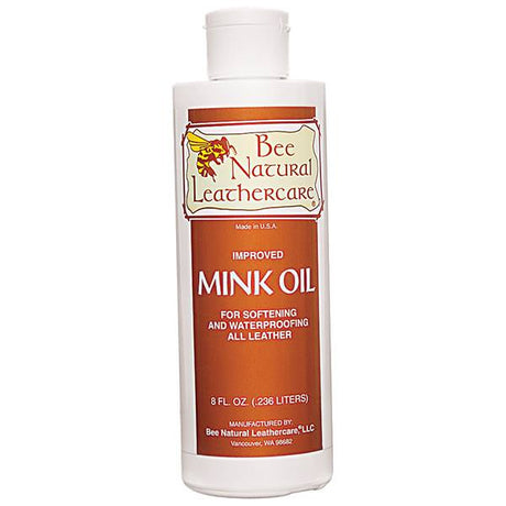 Bee Natural Mink Oil Liquid 8 oz.
