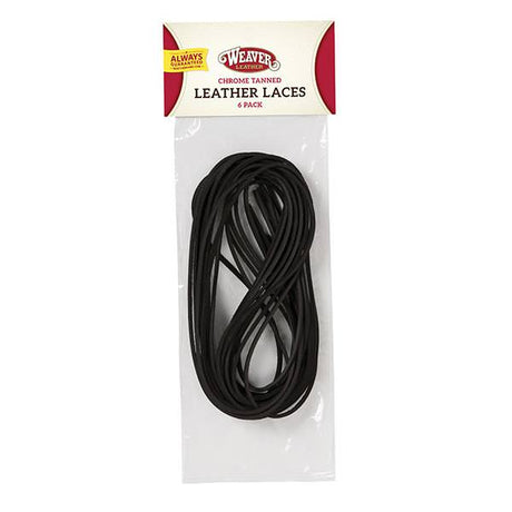 Leather Lace Pack, Chocolate, 1/8" x 72"