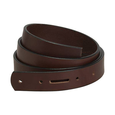 English Bridle Leather Strip Belt Blank - Belt Strap