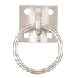 #52 Tie Ring Plate Zinc Plated, 1-3/4" x 1-7/8"