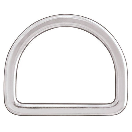 Flat Saddle Dee Stainless Steel, 2-1/2"