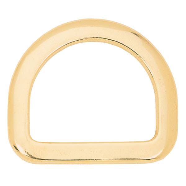 Saddle Dee Solid Brass, 2-1/2"