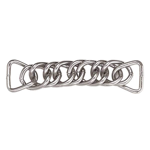 Curb Chain Nickel Plated, 3-1/2"