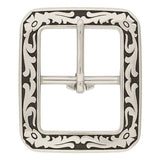 04411 Floral Clipped Corner Buckle