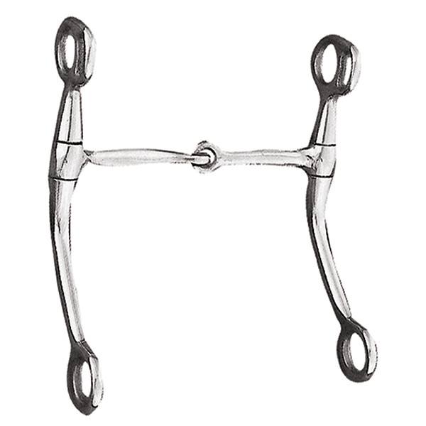 Tom Thumb Snaffle Bit, 5" Mouth, Stainless Steel