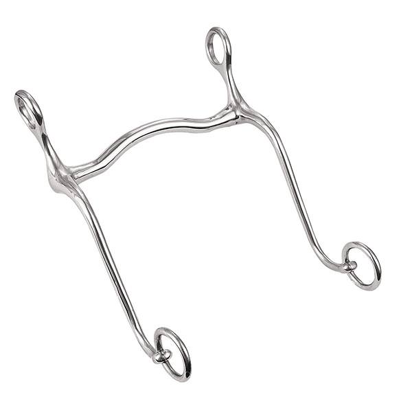 Walking Horse Bit, 5" Arch Port Mouth, Nickel Plated