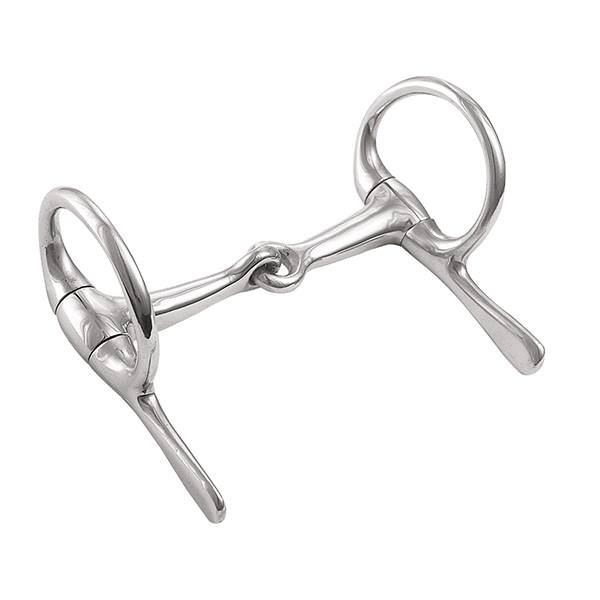 Miniature Bit, 3-1/2" Snaffle Mouth, 1-3/4" Rings