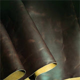 Sample, Jasper Chrome Pull-Up Leather Side, 4 to 5 oz.