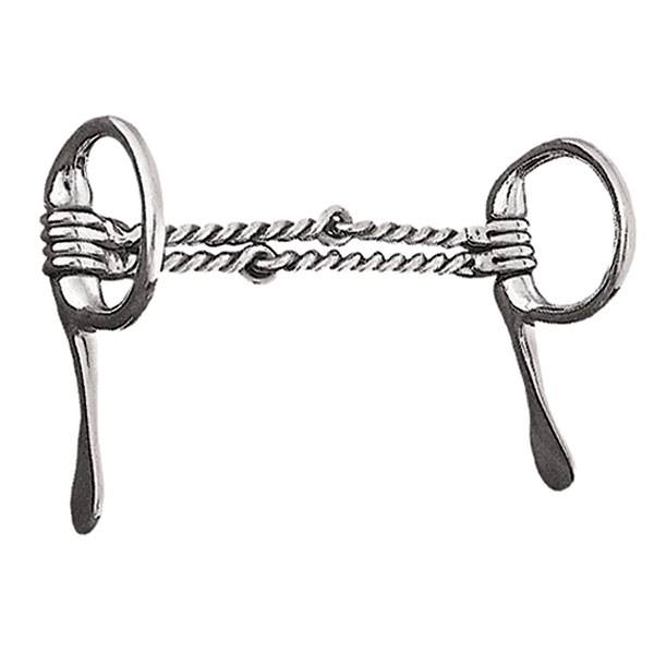 Over Check Driving Bit Double Twisted Wire Half Cheek Driving Bit – Weaver Leather Supply