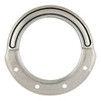 Jeremiah Watt Smooth and Grooved Inskirt Rigging Ring, 3"