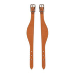Bridle Leather Fender Hobbles, Flared