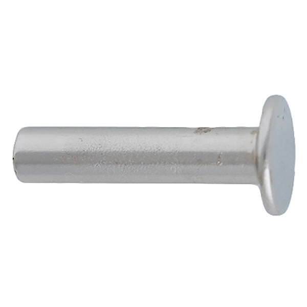 100-Pack of #104 Tubular Rivets, Nickel Plated