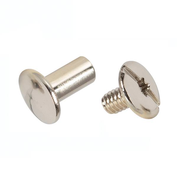 Stainless Steel Roller Buckle with Chicago Screws