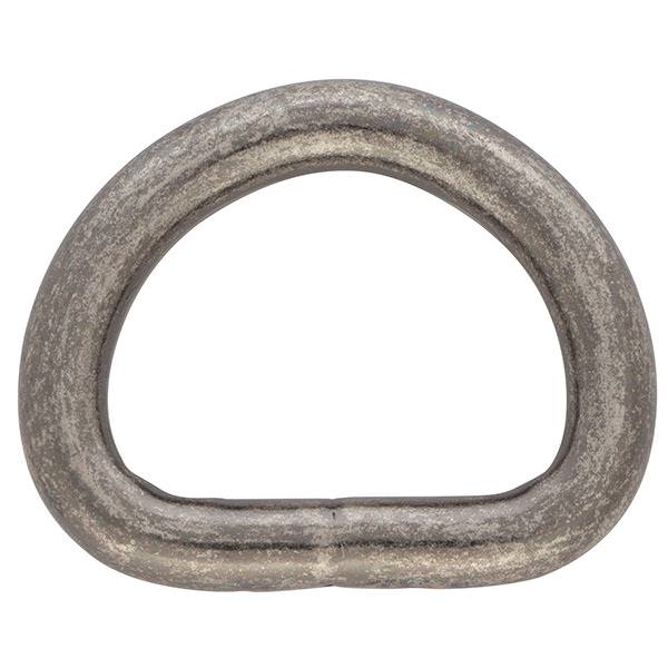 1.5 Inch Heavy Welded D Rings Nickel