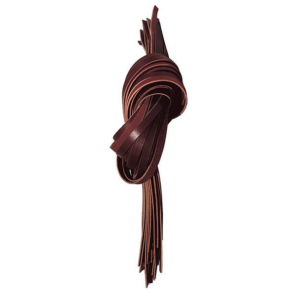 Saddle String, Burgundy, 1/2