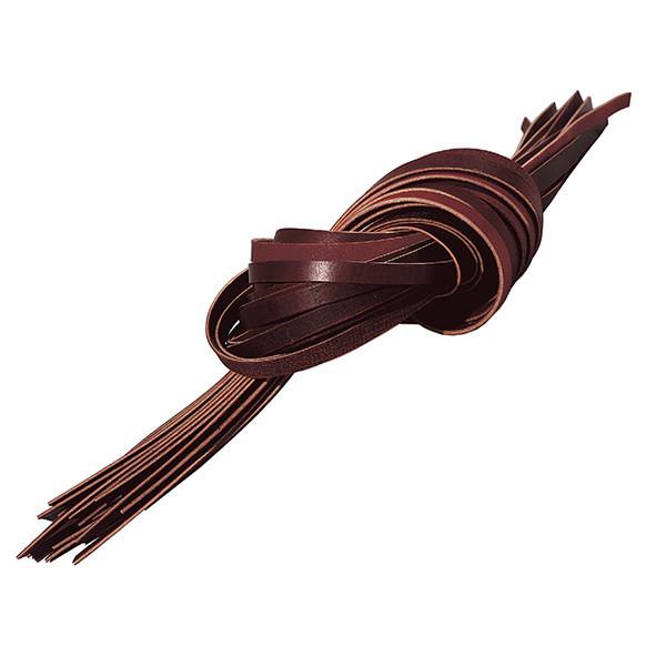 Saddle String, Burgundy, 3/8