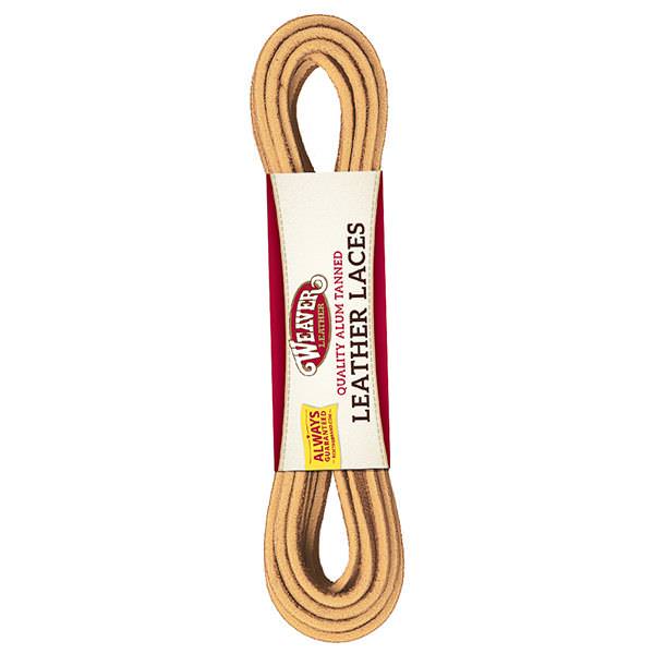 Alum Tanned Leather Lace Handy Pack, Chestnut, 1/8