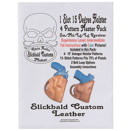 Holster 4 Pattern Master Pack from Slickbald Custom Leather