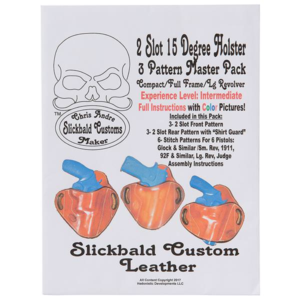 Holster 3 Pattern Master Pack from Slickbald Custom Leather