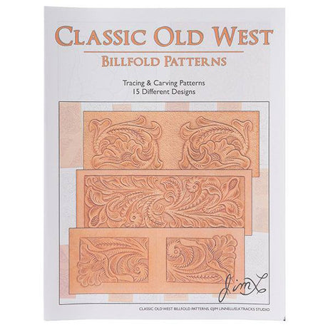 Classic Old West Billfold Patterns by Jim Linnell