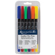 6-Pack Leather Dye Pens