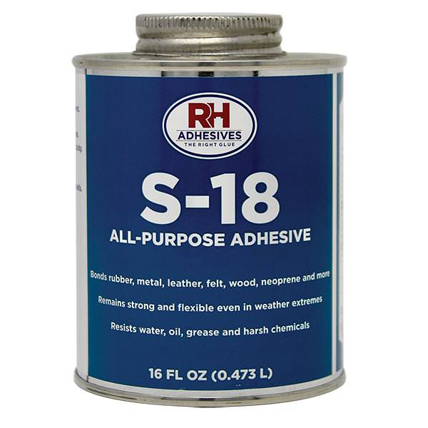 S-18 All-Purpose Adhesive, White, Pint