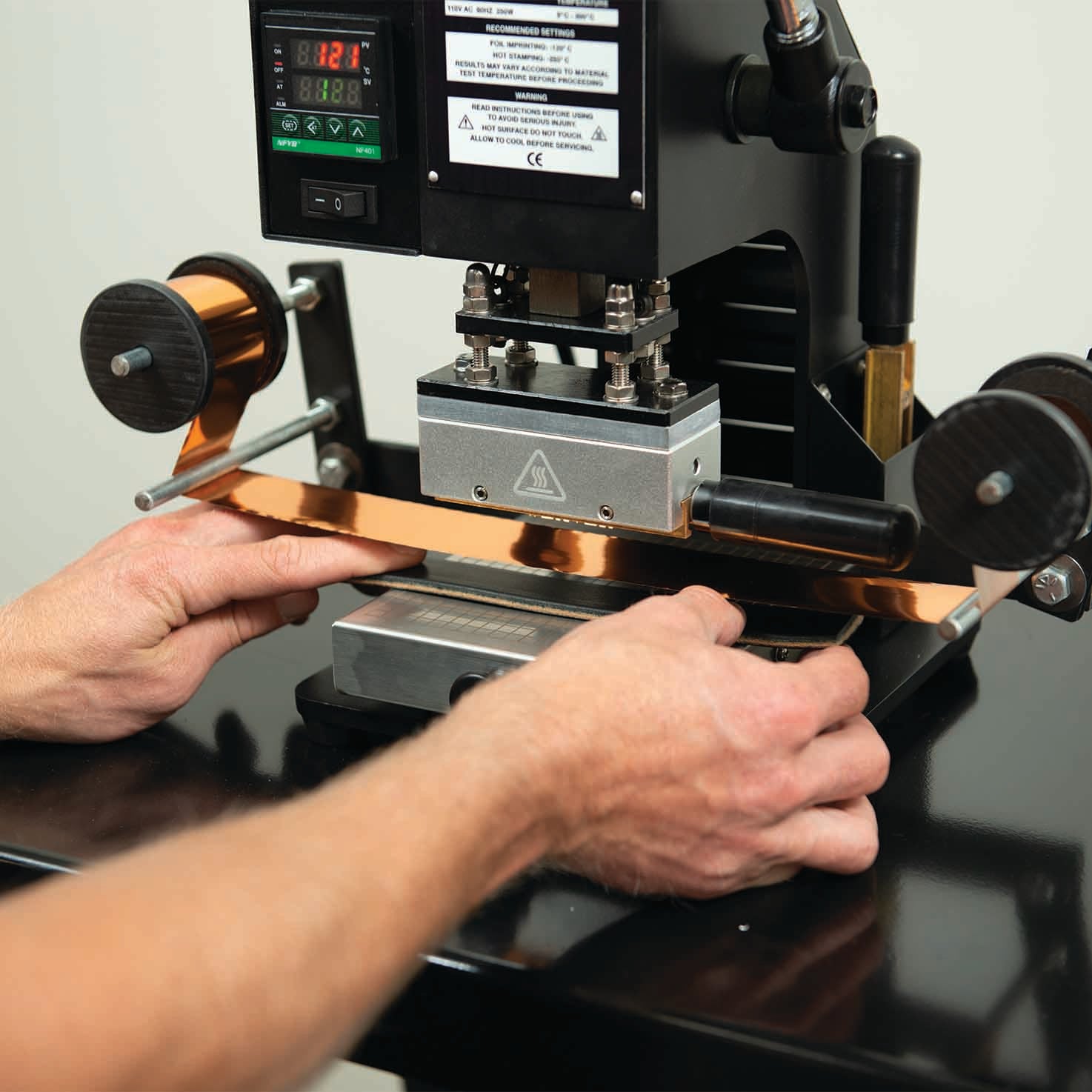 Hot Foil Leather Stamping Machine - Weaver Leather Supply