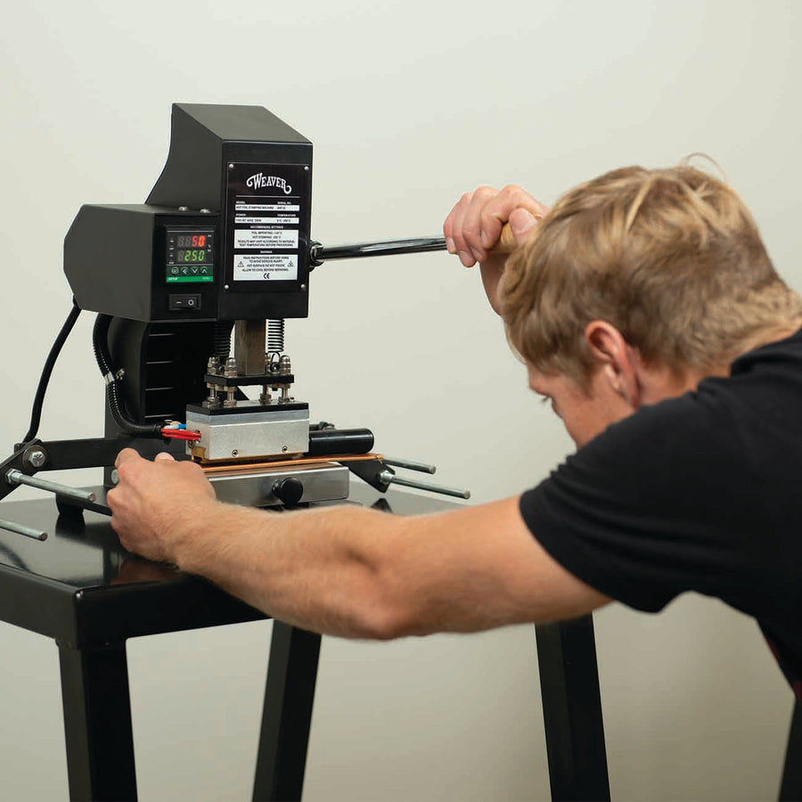 Hot Foil Leather Stamping Machine Weaver Leather Supply