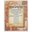 Regional Styles Leather Carving Pattern by Jim Linnell