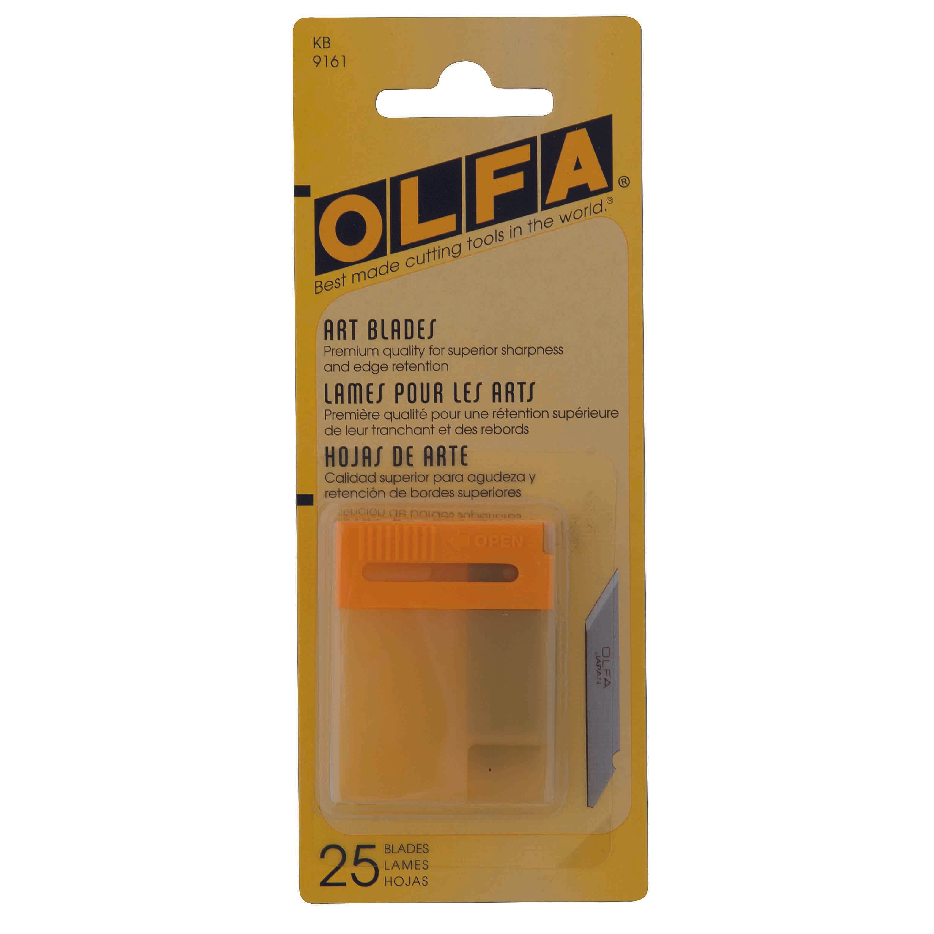 Olfa® Art Knife Replacement Blades, 25-Pack