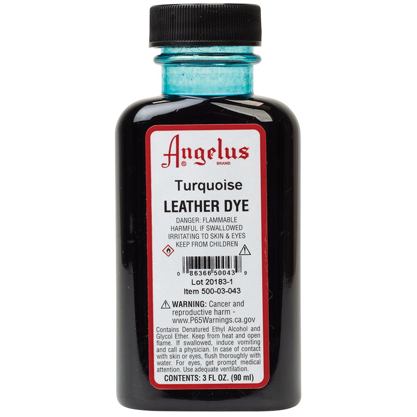 Fiebing's Leather Dye 4 oz Turquoise