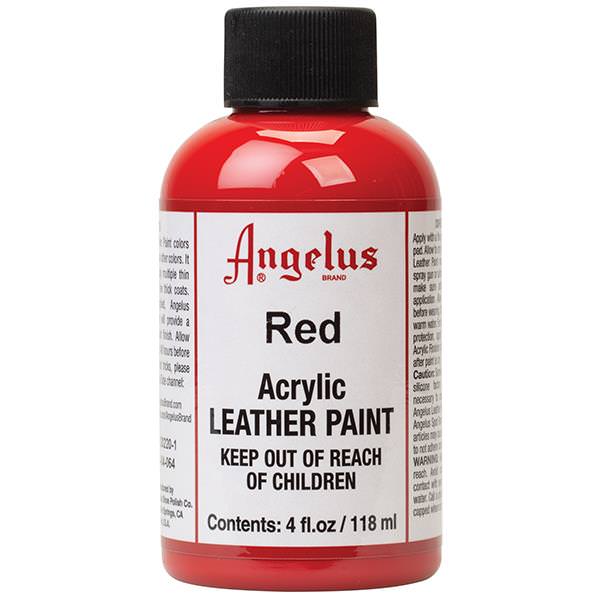  Angelus Red Acrylic Leather Paint