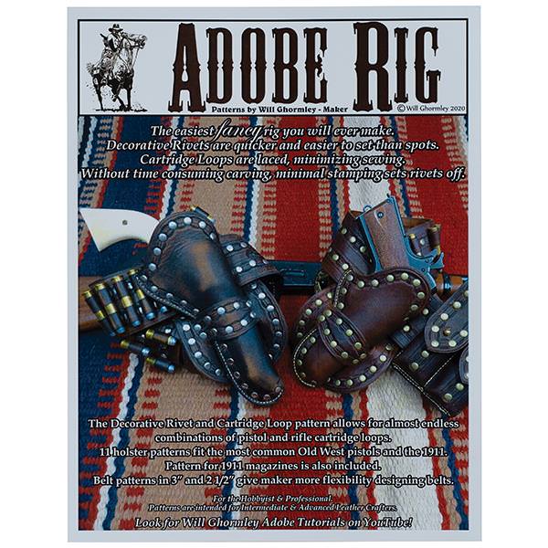 Adobe Rig Holster Pattern Pack by Will Ghormley