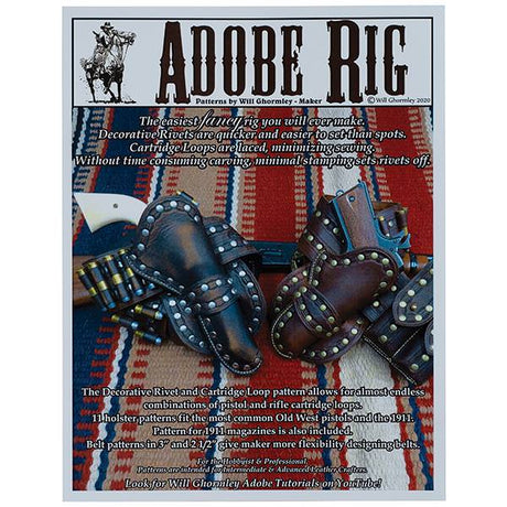 Adobe Rig Holster Pattern Pack by Will Ghormley