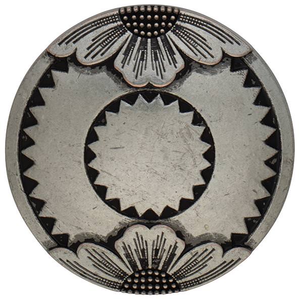 Paire De Conchos Jeremiah Watt – Motif Tête De Chef Marocain, Pour Bride