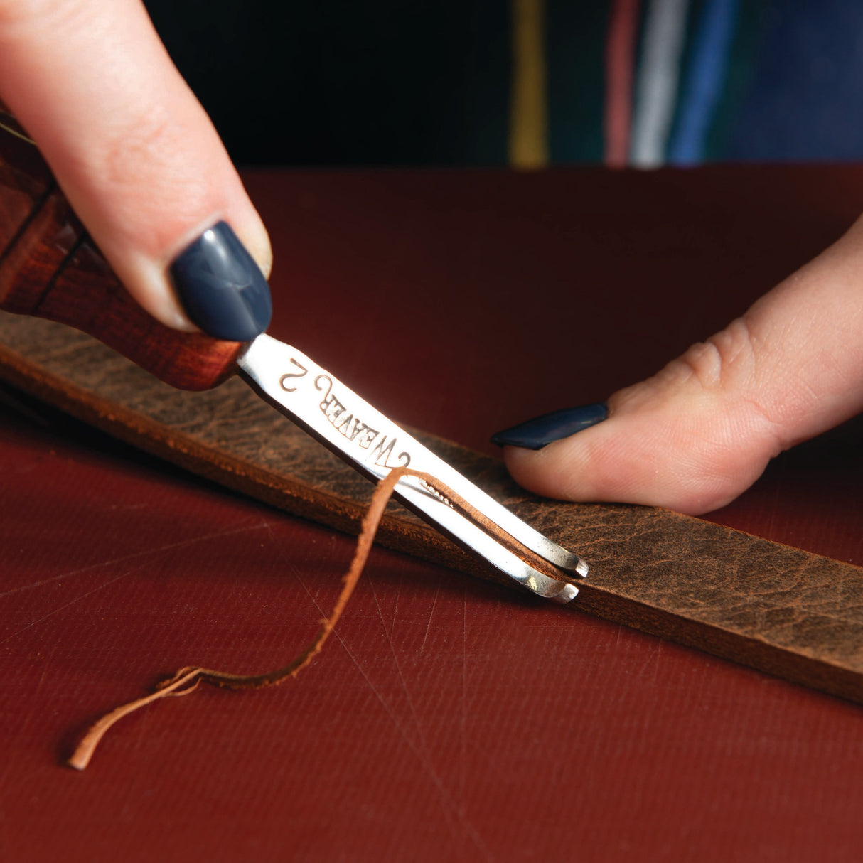 How To Burnish Leather Edges - Weaver Leather Supply