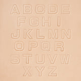 Block Alphabet Stamping Set, 3/4"