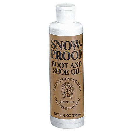Snow Proof Boot and Shoe Oil, 8 oz.
