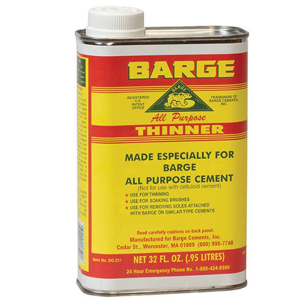2oz BARGE CEMENT Flexible Rubber Contact Cement for Leather & Fabric 