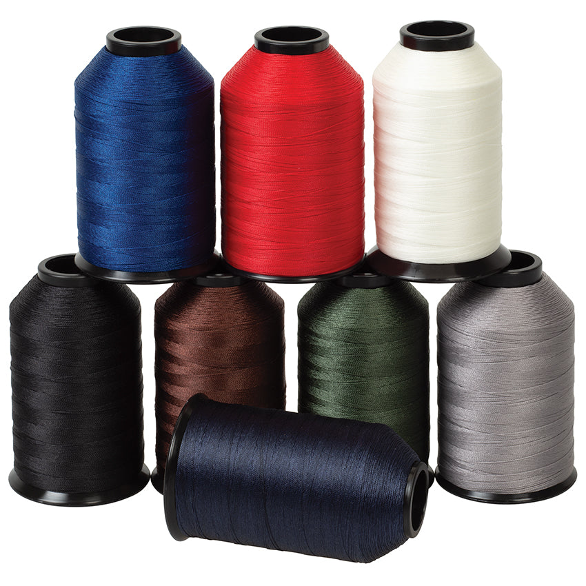 Assorted Nylon Thread Package Nine 4 oz. Spools - Weaver Leather
