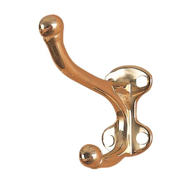 Solid Brass Harness Hook