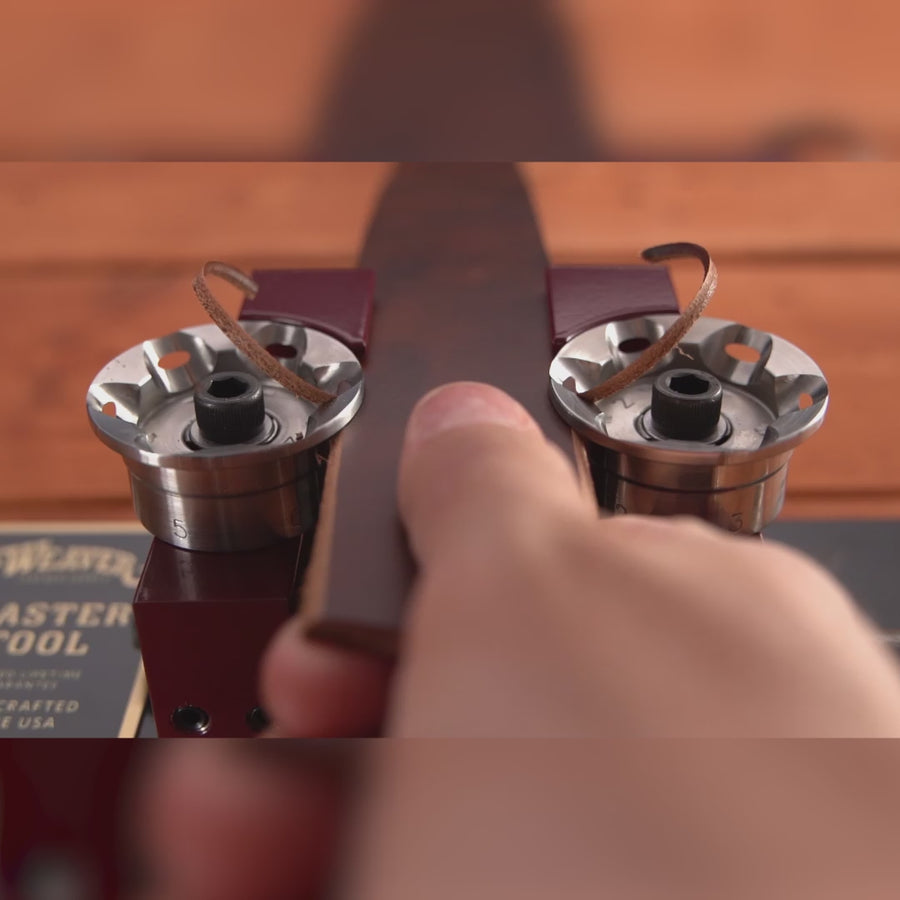 Master Tool EZ Edge Strap Beveler Weaver Leather Supply